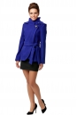 Женское пальто из текстиля с капюшоном 8000881-2
