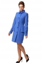 Женское пальто из текстиля с воротником 8000921-2
