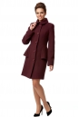 Женское пальто из текстиля с воротником 8000922-2