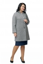 Женское пальто из текстиля с воротником 8000959-4