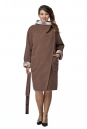 Женское пальто из текстиля с воротником 8001059