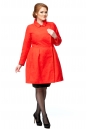 Женское пальто из текстиля с воротником 8001804