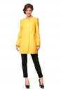 Женское пальто из текстиля с воротником 8002055