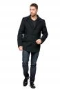 Мужское пальто из текстиля с воротником 8002075-4