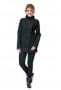 Женское пальто из текстиля с воротником 8002207
