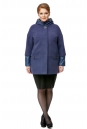 Женское пальто из текстиля с капюшоном 8002505-2