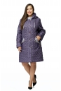Женское пальто из текстиля с капюшоном 8009954