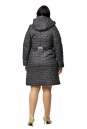 Женское пальто из текстиля с капюшоном 8009960-3