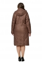 Женское пальто из текстиля с капюшоном 8010425-3