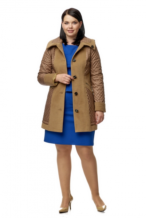 Куртка женская из текстиля с капюшоном 8010503