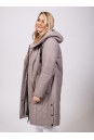 Женское пальто из текстиля с капюшоном 8023439-3
