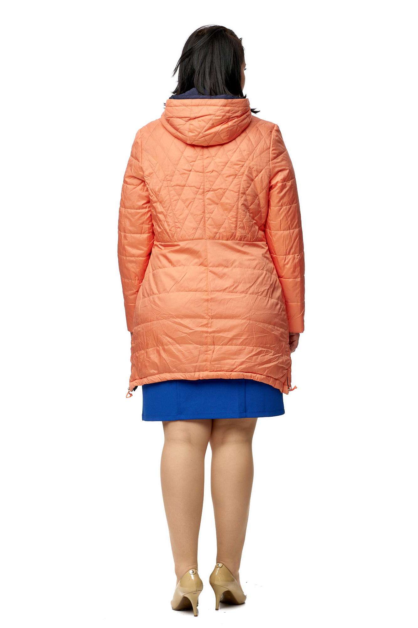 Куртка женская из текстиля с капюшоном 8010129-3